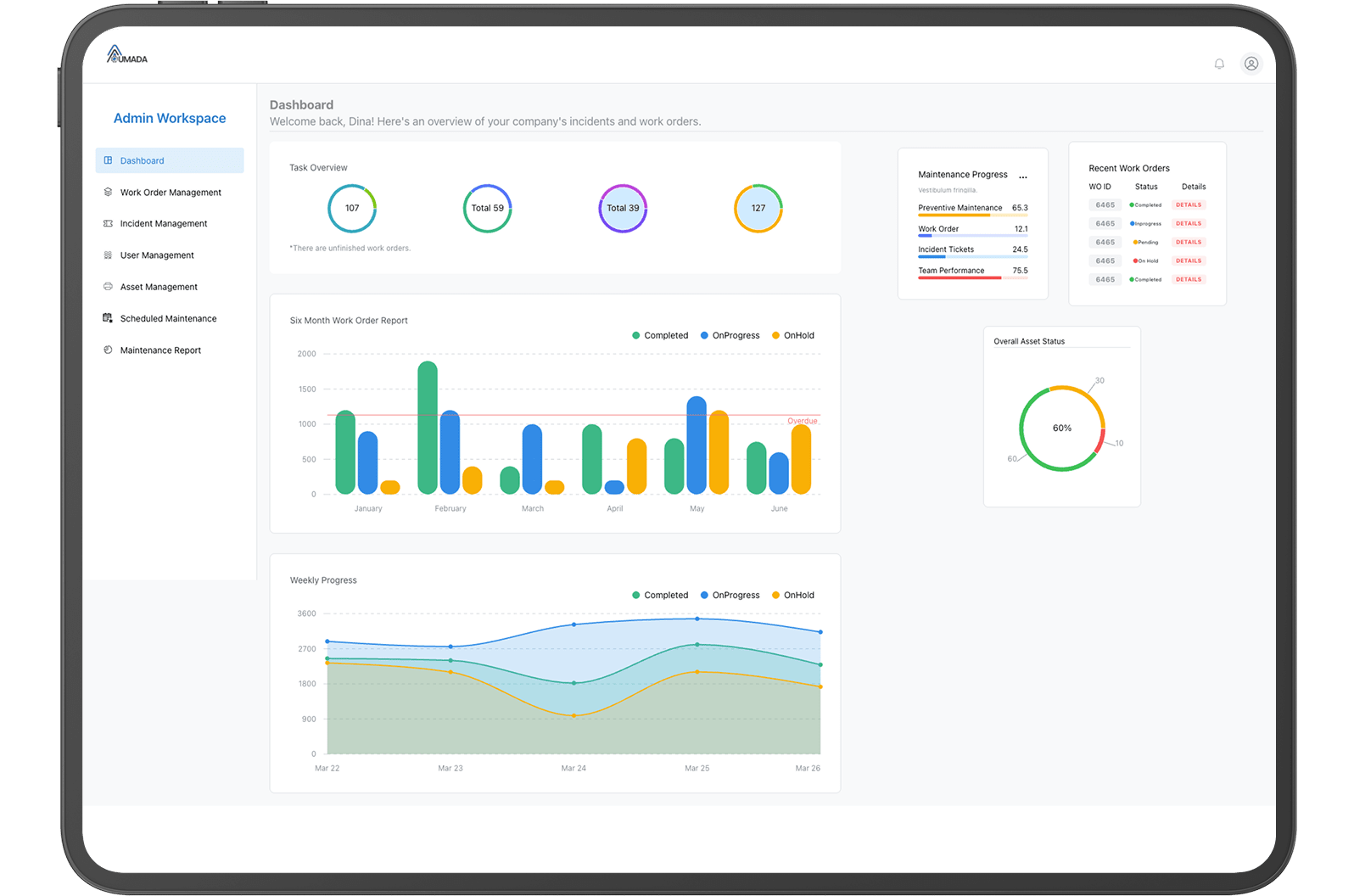 Aqumada CMMS Demo
